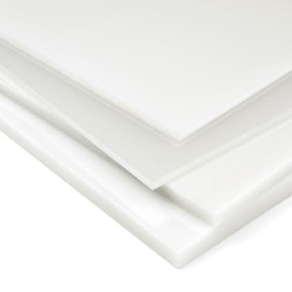 Opal polycarbonate sheet solid