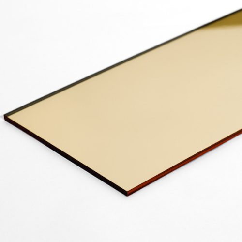 gold acrylic mirror