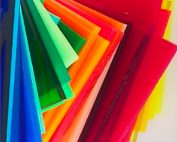 coloured acrylic sheet