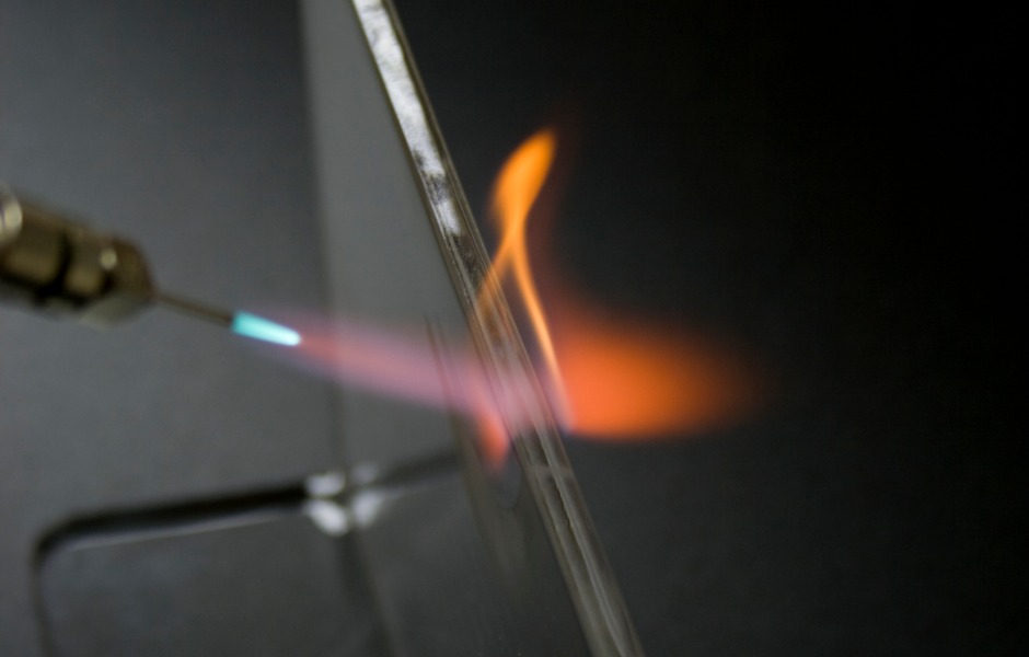 acrylic flame polishing