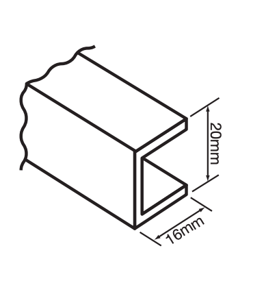 Aluminium End Cap