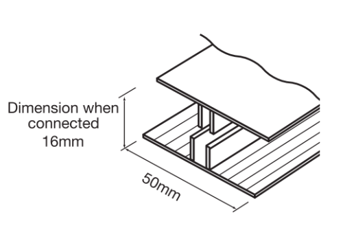 aluminiumtwopieceh bar